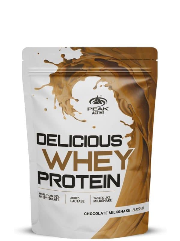 PEAK Delicious Whey Protein - Geschmack Chocolate Milkshake