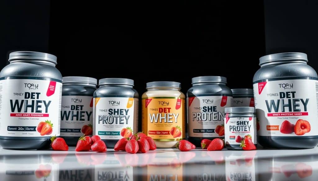 Whey Protein Erdbeere - die besten Erdbeer Proteine